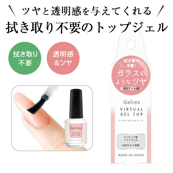 楽天市場】グロッシートップコート 12ml ネイル トップコート 光沢