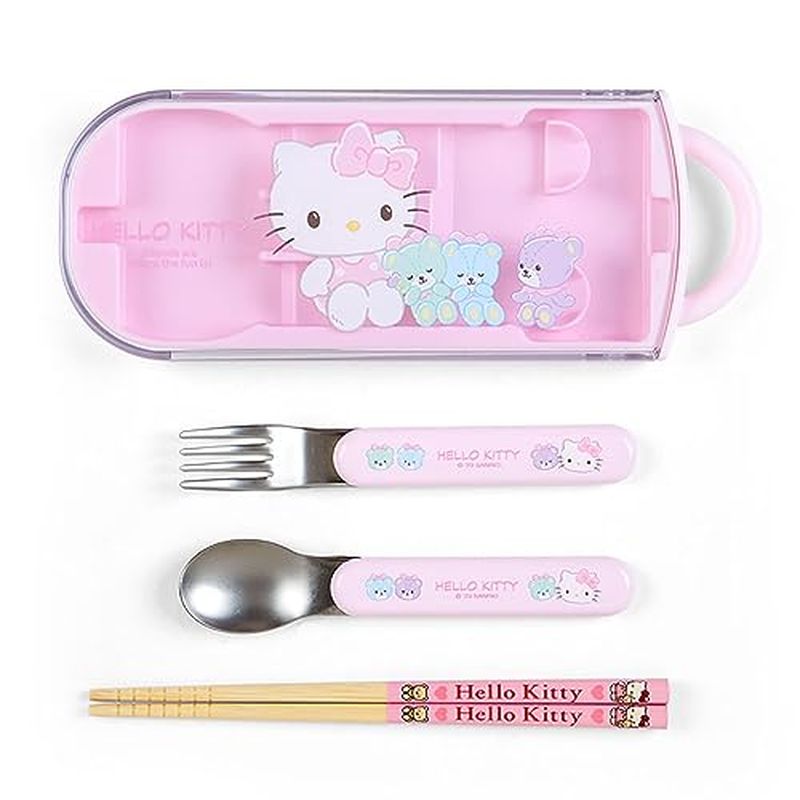 楽天市場】ハローキティ キティちゃん レリーフ付きランチトリオセット