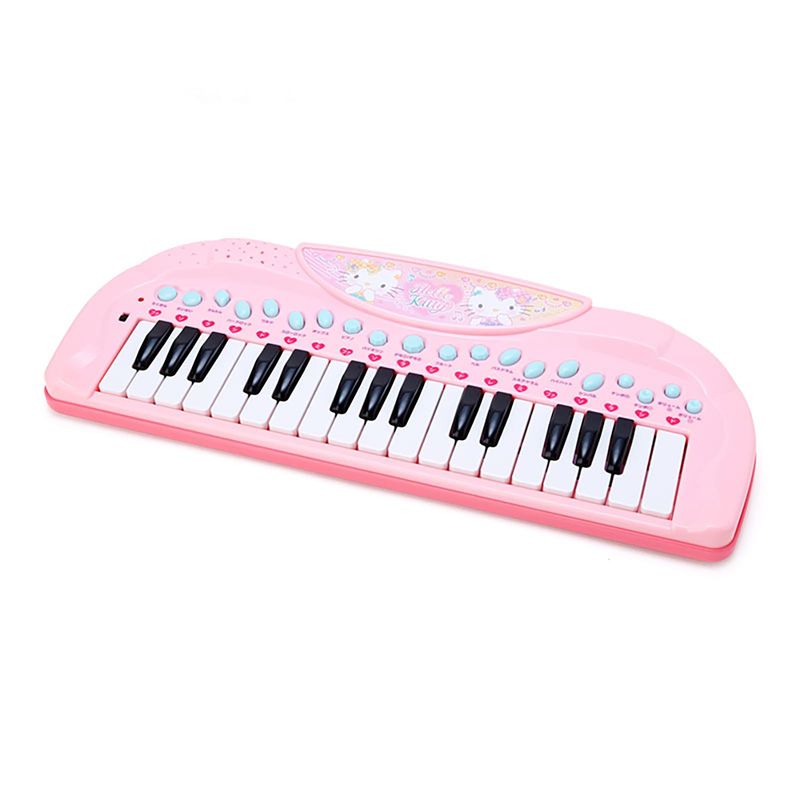 お値下げ！ハローキティ 電池式ピアノ＆椅子セット お値下げ！ハローキティ 電池式ピアノ＆椅子セット - メルカリ