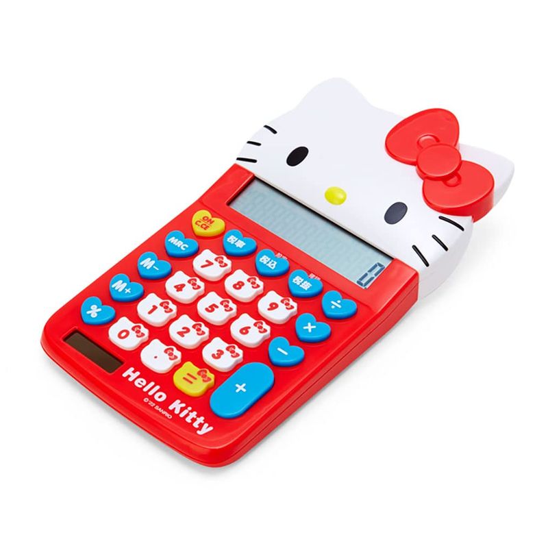 楽天市場】サンリオダイカットキー電卓 フェイス型 電卓 12桁 かわいい