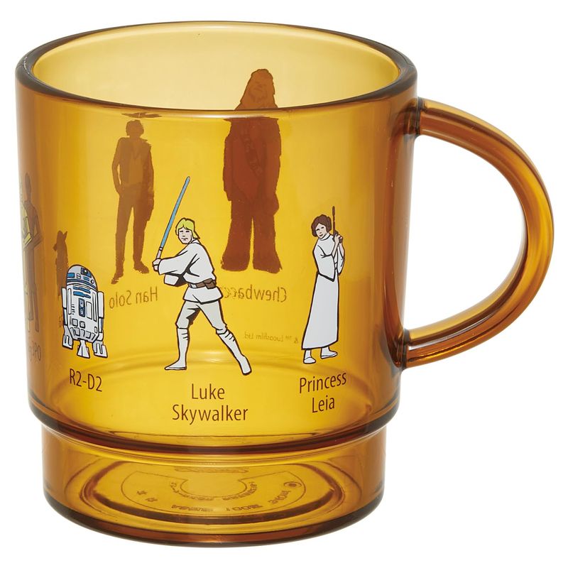 スケーター Skater スタッキング カップ 340ml コップ マグカップ プラスチック製 日本製 STAR WARS スターウォーズ 反乱 KP1AS-A画像