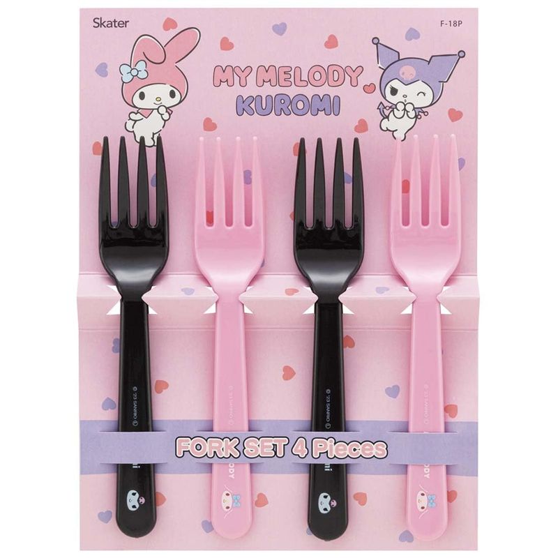 も*️様 マイメロディ☆デザインフォーク 楽天市場】スプーン フォーク 8Pセット マイメロディ クロミ