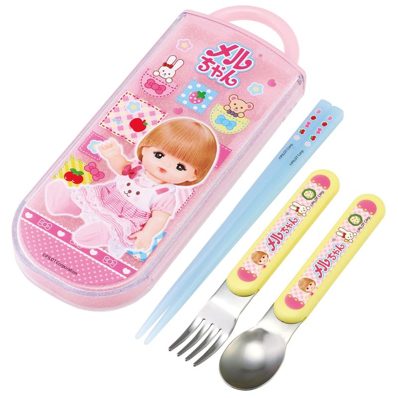 楽天市場】 メルちゃん スライド式トリオセット スプーン フォーク お