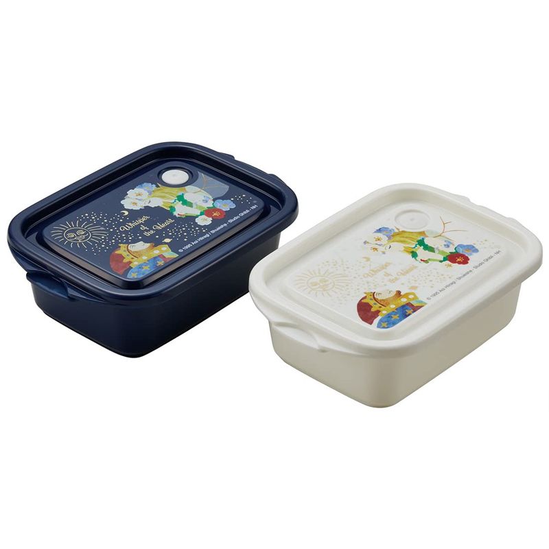 スケーター skater シール容器 500ml 2個組 耳をすませば ジブリ 日本製 FCN2WAG-A画像