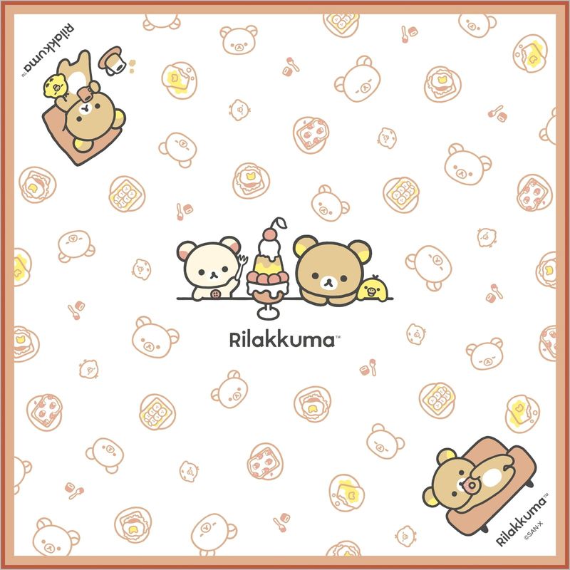 ３０枚まとめて♡ コリラックマのオリガミランチクロス♡キイロイトリ/折り紙 30枚まとめて♡ コリラックマのオリガミランチクロス