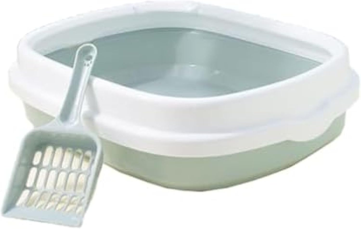 【百貨店SALE】猫室内用便器 猫 室内用便器 大型 分かりやすい 猫 室内用便器 取りまかなうなし 猫の室内用便器 二分の一取りまかなう 分かりやすい 盛りだくさん開けはなし 広々大きさ 抗菌 大きめ ゆったり 本体 小ぎれい 大層らしい お盆 大型 固まる猫砂用猫ト