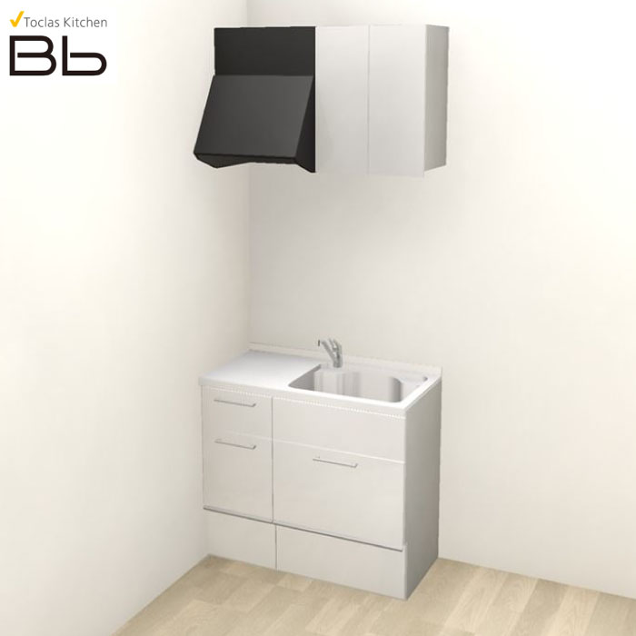 【LINEクーポン配布中】トクラス システムキッチン Bb コンパクトプラン コンロ無し 間口1200 大引出し I型 扉グレード K／H メーカー直送