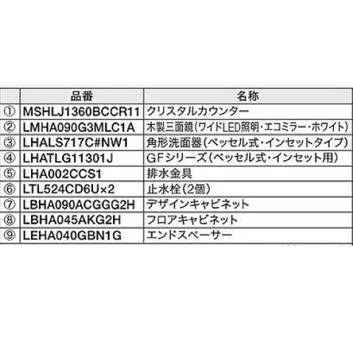 Toto 洗面化粧台 エスクア間口1360 木製三面鏡 セットプラン 受注生産品 メーカー直送 Salon Raquet De Toto 洗面化粧台 エスクア間口1360 木製三面鏡 セットプラン 受注生産品 メーカー直送 Salon Raquet De