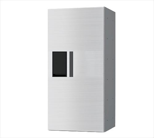 【最大3万円クーポン配布中★19日20:00~26日01:59まで】宅配ボックスプチ宅防水型W280シリーズステンレスヘアーライン捺印なしH600タイプ [KS-TLP28R-6A-S] 単品購入不可 ナスタ NASTA メーカー直送｜水まわり住設専門店＠コンパネ屋