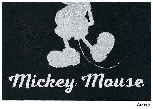 クリーンテック マット Mickey ミッキー シルエット グレー 50 X 75 Cm Bk ディズニー Disney メーカー直送 Ipag Org