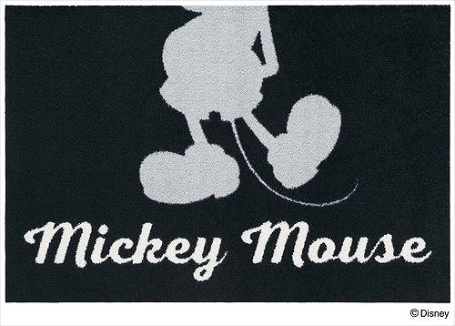 クリーンテック マット Mickey ミッキー シルエット グレー 60 X 90 Cm Bk ディズニー Disney メーカー直送 Hollerner Hof De