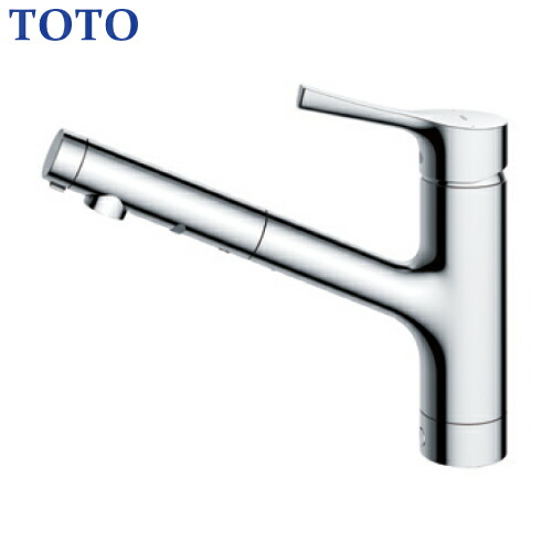 【最大3万円クーポン配布中★10日01:59まで】 TOTO 水栓 シングル混合水栓(ハンドシャワー・吐水切り替えタイプ) [TKS05305JA] GGシリーズ 台付シングル混合水栓 16,200円