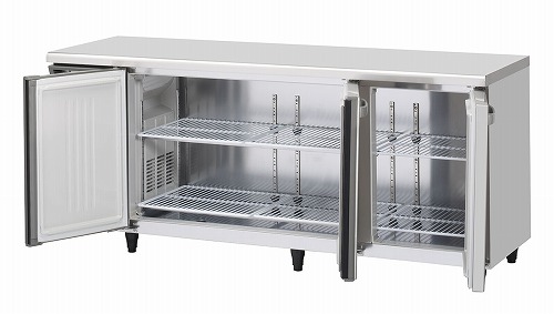 【LINEクーポン配布中】【納期約1ヶ月半】 テーブル形冷蔵庫 内装ステンレス仕様 [RT-180SDG-1-ML] 定格内容積551L ホシザキ 荷受け必須車上渡し4t車侵入可のみ メーカー直送
