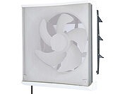 【LINEクーポン配布中】標準換気扇20cm 排気専用 フィルターコンパック 三菱電機 MITSUBISHI [EX-20LFH9-M] 連動式シャッター 引きひも/電源コード付
