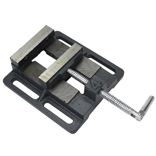 【LINEクーポン配布中】クランプ･バイス ボール盤バイス 100mm SK11 DPV-100 [4977292220965] 藤原産業 メーカー直送