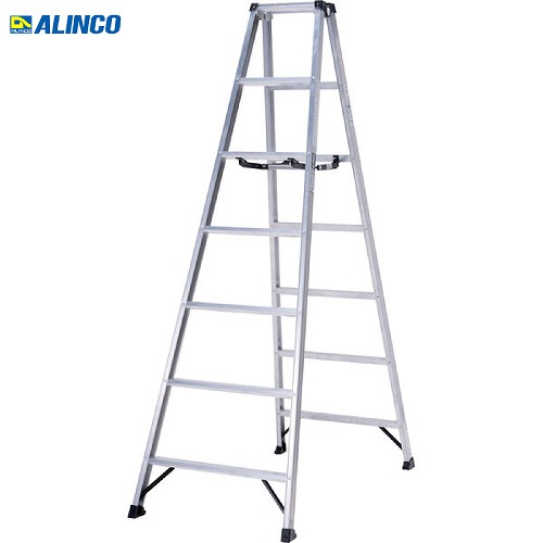 【最大3万円クーポン配布中★10日01:59まで】軽量専用脚立 MSW-X アルインコ ALINCO [MSW210X] 天板高さ1.99m 7尺 生地カラー 最大使用質量130kg 軽量設計 法人様限定 メーカー直送