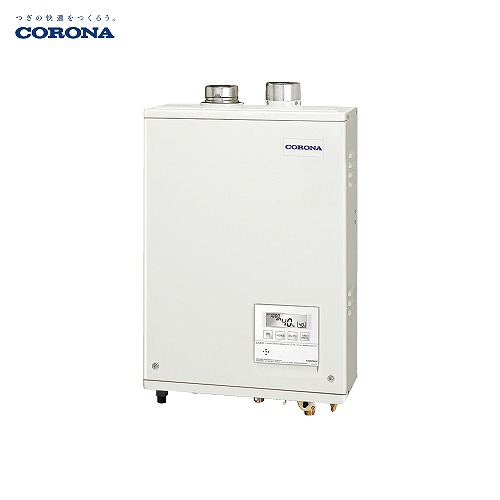 【LINEクーポン配布中】石油給湯器 給湯+追いだき 直圧式 コロナ CORONA [UKB-AG472B(FFW)SET] 屋内壁掛型 リモコン付 現場配送不可 法人様限定 メーカー直送｜水まわり住設専門店＠コンパネ屋 103,622円