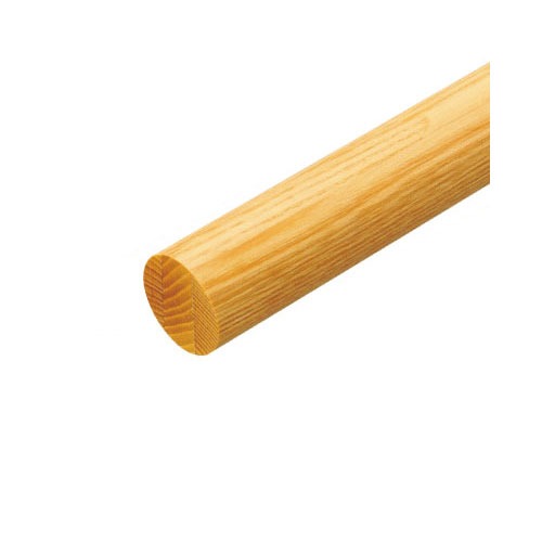 【LINEクーポン配布中】室内用手すり BAUHAUS 32アッシュ丸棒 4m マツ六 [BE-224] φ32×4000mm クリア 介護リフォームの定番 握りやすい4トン配送 車上渡し 法人様事務所入れ限定 メーカー直送