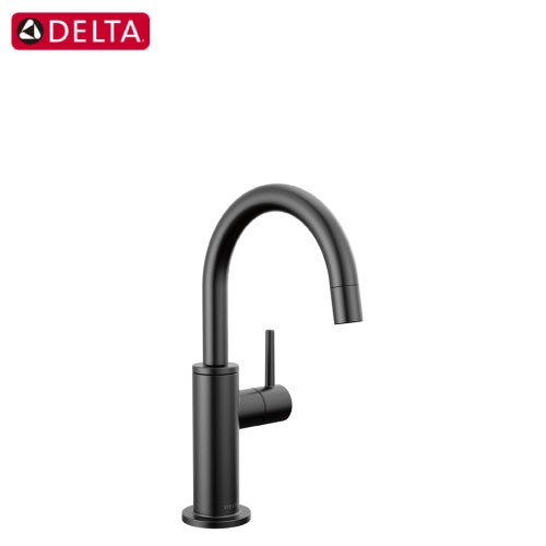 【LINEクーポン配布中】キッチン水栓 Contemporary Round コンテンポラリー・ラウンド 単水栓 浄水器用水栓 [1930-BL-DST] マットブラック デルタDELTA メーカー直送