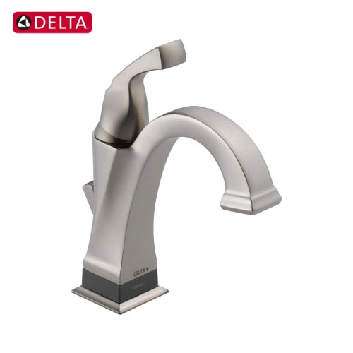 【最大3万円クーポン配布中★19日20:00~26日01:59まで】洗面水栓 Dryden ドライデン Touch&Sensor タッチ&センサー シングルレバー混合水栓 [551T-SS-DST] ステンレス デルタ DELTA メーカー直送｜水まわり住設専門店＠コンパネ屋
