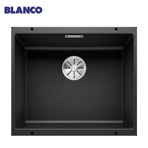 【最大3万円クーポン配布中★17日09:59まで】キッチンシンク SUBLINE 500-U black ブラック [BLANCO-525995] W500×D400×H190mm(内寸) アンダーマウント専用 BLANCO メーカー直送
