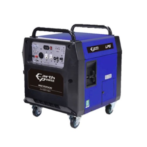 【最大3万円クーポン配布中★17日09:59まで】プロパンガス専用ポータブルエンジン発電機 EARTH POWER セル仕様 56kg [MGC2200GA0E] 定格出力2200VA 連続運転時間約10~20h Will be メーカー直送