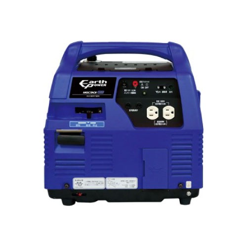 【最大3万円クーポン配布中★17日09:59まで】ポータブルガス発電機 カセットボンベ仕様 EARTH POWER 22kg [MGC901GBA] 定格出力900VA 連続運転時間約1.0~1.6h Will be メーカー直送