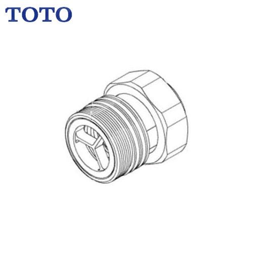 【LINEクーポン配布中】水栓用パーツ 定流量弁付き連結管 TOTO [THD96P120] 大便器自動フラッシュバルブ用