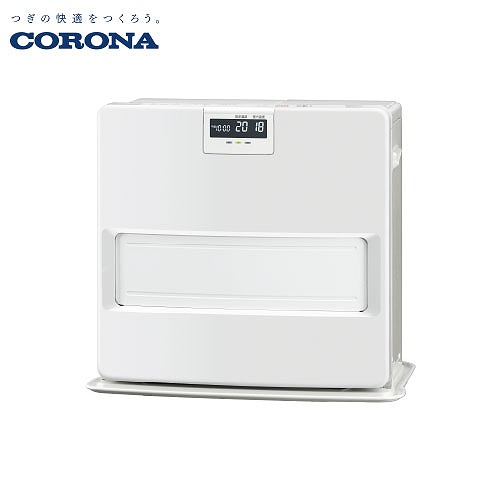 【LINEクーポン配布中】石油ファンヒーター VXシリーズ 15畳用 コロナ CORONA [FH-VX5725BY(W)] ホワイト 秒速点火 低消費電力 低燃料 プレミアム消臭 カンタン給油