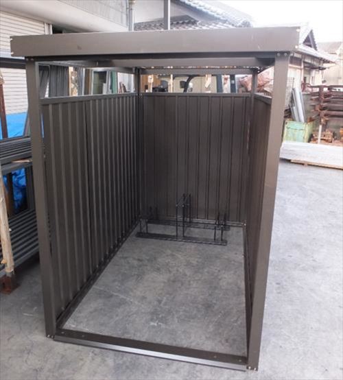 【LINEクーポン配布中】多目的万能物置 [DM-101LB] （間口1370mm&times;奥行2355mmタイプ） ロングパネルタイプ 喫煙所/休憩所/バイク・自転車置き場にも 物置 ダイマツ 納期約1.5か月 4トン車配送 法人様限定 メーカー直送｜水まわり住設専門店＠コンパネ屋