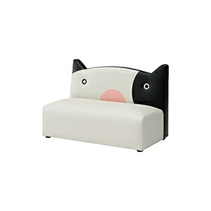 【最大3万円クーポン配布中★10日01:59まで】オモイオ omoio 子供用ソファ キッズソファー2P ウシ [KS-2P-USI] 旧アビーロード品番:AS2P-022 法人様限定 メーカー直送