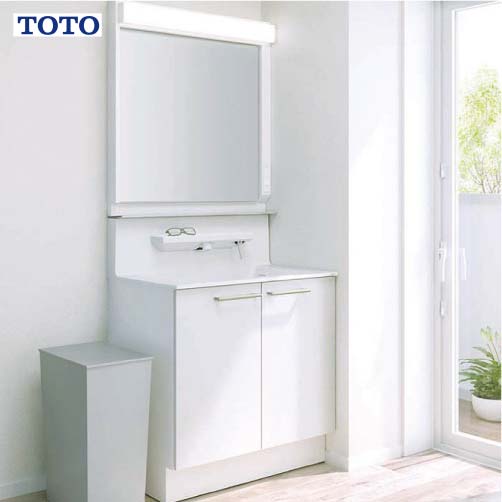 メーカー直送 Toto 洗面化粧台 オクターブ 間口750mm オンライン合板 ミラー Lmfa075a1gec1g 下台 Ldsfa075bagdn1a アラウーノ 一面鏡 ベーシックled照明 コンパネ屋 川口技研 キレイを保つ快適機能が充実