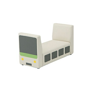 【最大3万円クーポン配布中★10日01:59まで】オモイオ omoio 子供用ベンチ トレインベンチ グレー [KS-KB-GY] 旧アビーロード品番:AS-030GY 法人様限定 メーカー直送