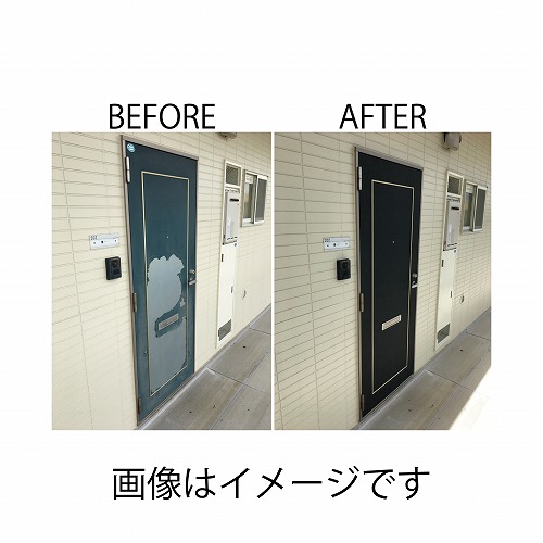 【最大3万円クーポン配布中★10日01:59まで】【関西一部エリア限定】3M 玄関ドア用フィルム マンション部屋玄関扉(片面外側)共用部のみ ダイノックフィルム [GET4] 工事付 枠無 注意事項をご確認ください