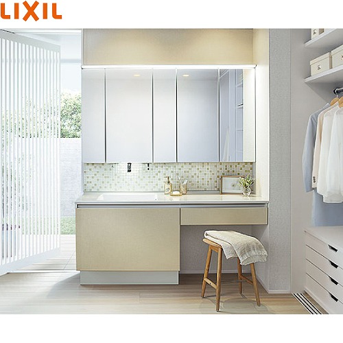 楽天市場】【LINEクーポン配布中】洗面化粧台 ルミシス 間口1500mm
