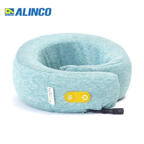 【LINEクーポン配布中】マッサージ器 ネックピローマッサージャー8321 アルインコ ALINCO [MCR8321A] ブルー ヒーター機能内蔵 首マッサージ 軽量 コンパクト