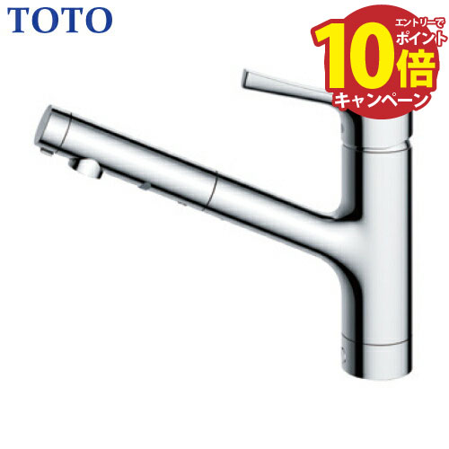 TKS05305JA TOTO台所混合水栓 TOTO TKS05305JA 台付シングル混合水栓（エコシングル、ハンド