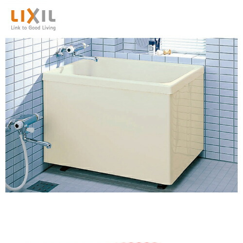 【最大3万円クーポン配布中★10日01:59まで】浴槽 ポリエック リクシル LIXIL [PB-1002B(BF)L(左排水) PB-1002B(BF)R(右排水)] 1000サイズ 和風タイプ 2方全エプロン メーカー直送 30,334円