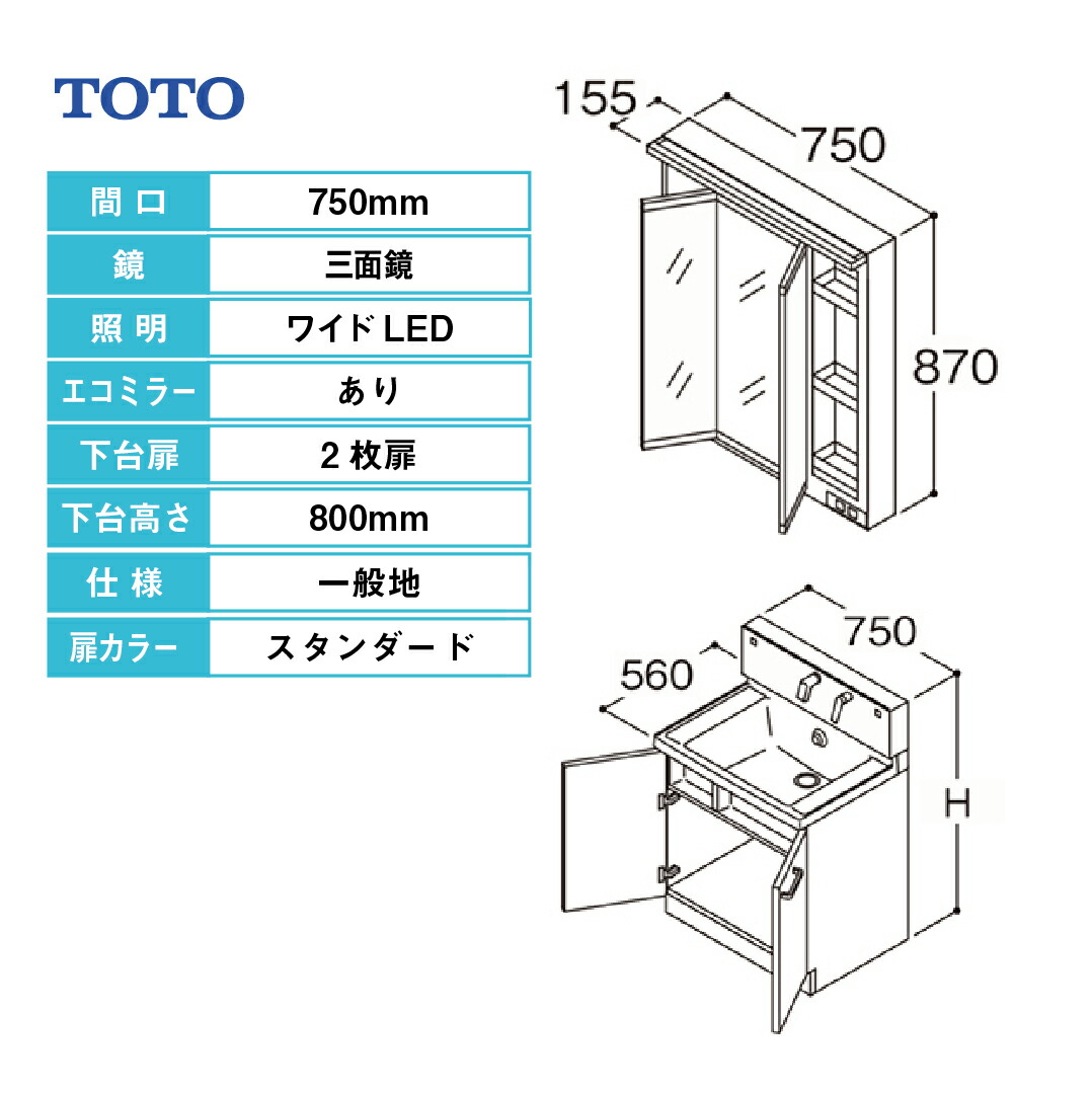 洗面台 Lmwb075a3glc2g Ldswb075bagen1a Toto サクア リクシル 断熱材 キッチン 三面鏡 W750 有 コンパネ屋 休日限定 の