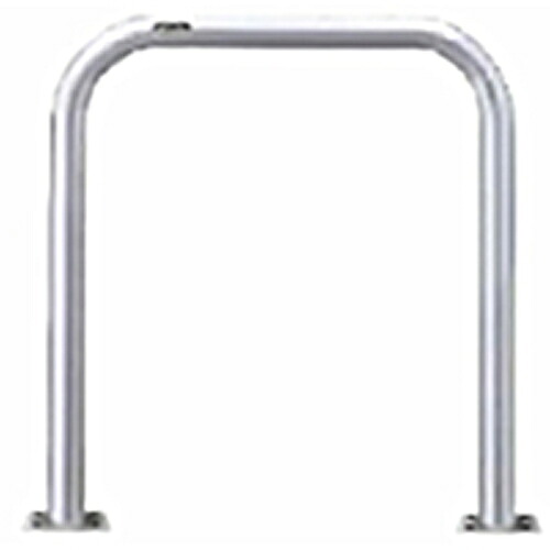 【LINEクーポン配布中】アーチ 車止め φ60.5(t3.0)&times;W750&times;H800mm カラー:ステンレス [AA-7B75-800] サンポール 受注生産品 キャンセル不可 納期約1ヶ月 メーカー直送｜水まわり住設専門店＠コンパネ屋 39,415円