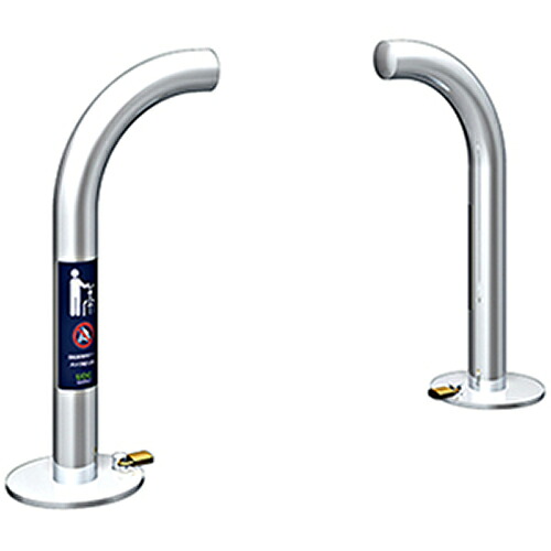 【LINEクーポン配布中】UDG自転車ゲート φ48.6(t2.0)×H450×WP600mm カラー:ステンレス [AS-48KP] サンポール 受注生産品 キャンセル不可 納期約1ヶ月 メーカー直送