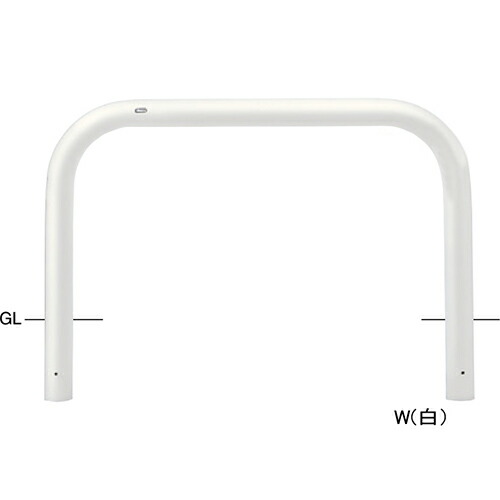 【LINEクーポン配布中】アーチ φ101.6(t4.2)×W1500×H800mm カラー:黄 [FAA-11U15-800(Y)] サンポール 受注生産品 キャンセル不可 納期約1ヶ月 メーカー直送