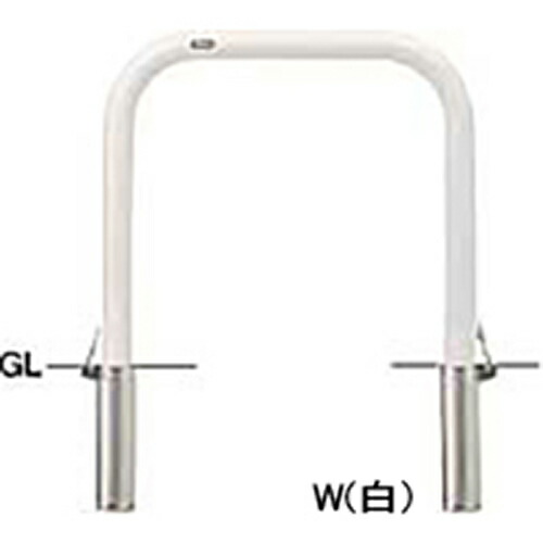 【LINEクーポン配布中】アーチ 交換用本体のみ φ60.5(t2.8)×W700×H650mm カラー:赤白 [FAA-7SF7-650(RW)HONTAI] サンポール 受注生産品 キャンセル不可 納期約1ヶ月 メーカー直送 10,788円