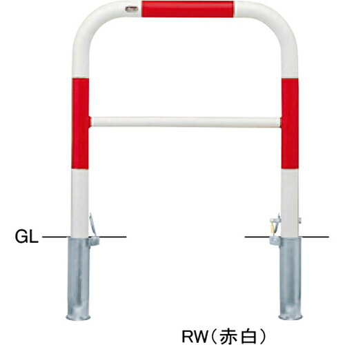 【LINEクーポン配布中】アーチ 交換用本体のみ φ60.5(t2.8)×W1000×H800mm カラー:黄 [FAA-7SK10-800(Y)HONTAI] サンポール 受注生産品 キャンセル不可 納期約1ヶ月 メーカー直送