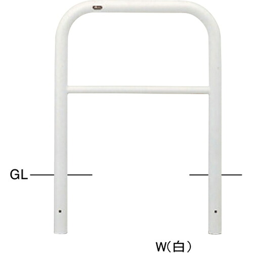 【LINEクーポン配布中】アーチ φ60.5(t2.8)×W1000×H800mm カラー:黄 [FAA-7U10-800(Y)] サンポール 受注生産品 キャンセル不可 納期約1ヶ月 メーカー直送