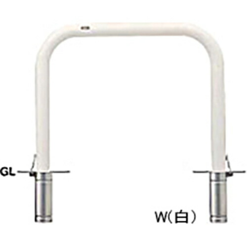 【LINEクーポン配布中】アーチ 交換用本体のみ φ76.3(t3.2)×W1000×H800mm カラー:白 [FAA-8SF10-800(W)HONTAI] サンポール 受注生産品 キャンセル不可 納期約1ヶ月 メーカー直送