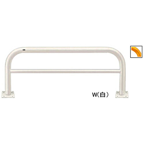 【LINEクーポン配布中】アーチ φ101.6(t4.2)×W2000×H800mm カラー:黄 [FAH-11B20-800(Y)] サンポール 受注生産品 キャンセル不可 納期約1ヶ月 メーカー直送