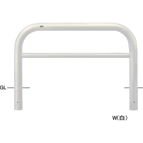 【LINEクーポン配布中】アーチ φ101.6(t4.2)×W1500×H800mm カラー:黄 [FAH-11U15-800(Y)] サンポール 受注生産品 キャンセル不可 納期約1ヶ月 メーカー直送