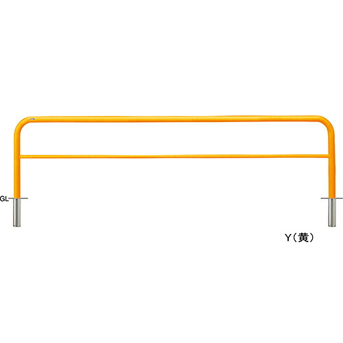 【LINEクーポン配布中】アーチ 交換用本体のみ φ60.5(t2.8)×W3000×H800mm カラー:黄 [FAH-7S30-800(Y)HONTAI] サンポール 受注生産品 キャンセル不可 納期約1ヶ月 メーカー直送
