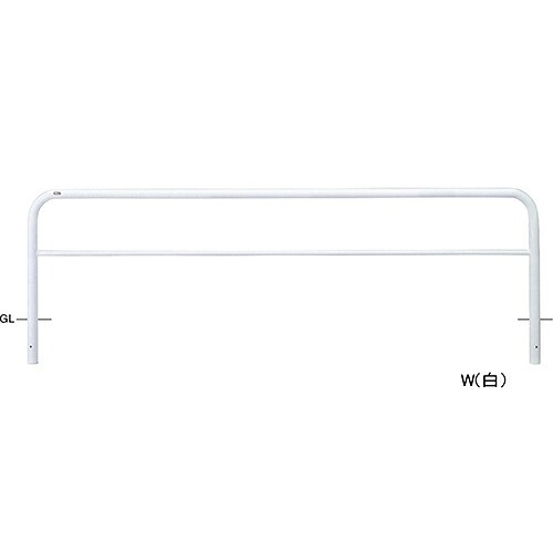 【LINEクーポン配布中】アーチ φ60.5(t2.8)×W3000×H800mm カラー:赤白 [FAH-7U30-800(RW)] サンポール 受注生産品 キャンセル不可 納期約1ヶ月 メーカー直送